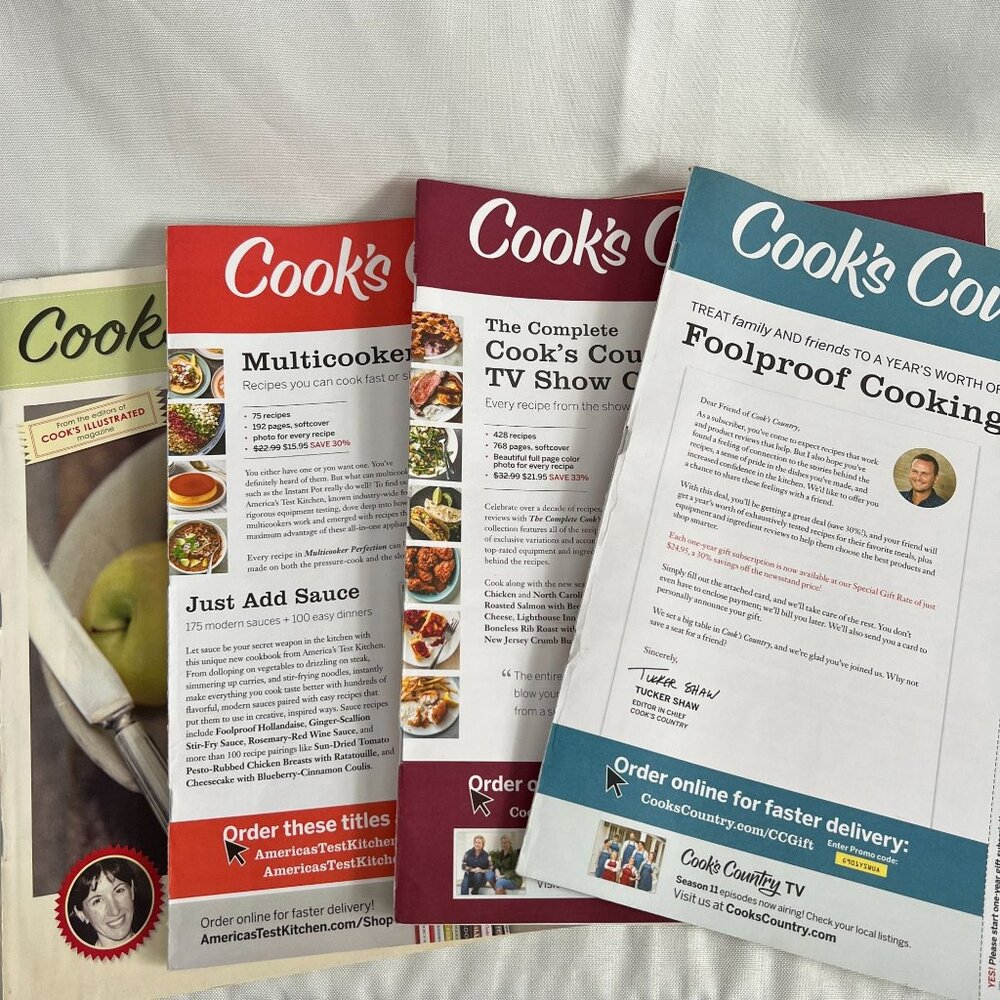 Cooks Illustrated & Cooks Country Cookbook Collection - Picture 5 of 5